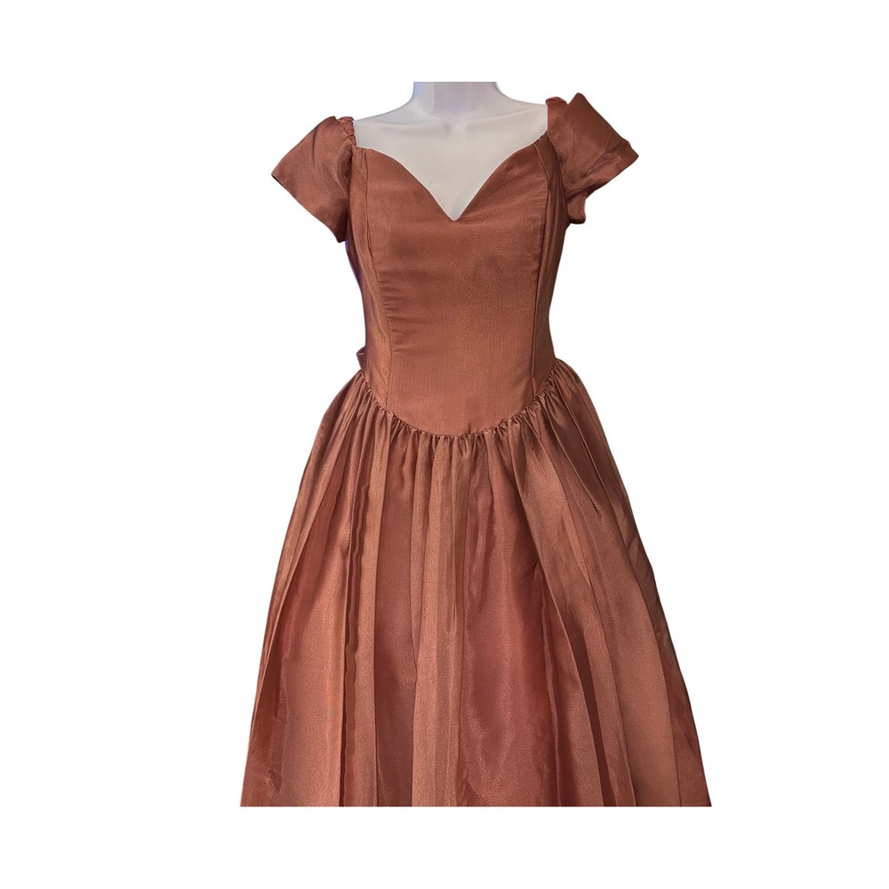 Vintage Jessica McClintock Dress Regencycore Princesscore Romantic Whimsical - Picture 2 of 5